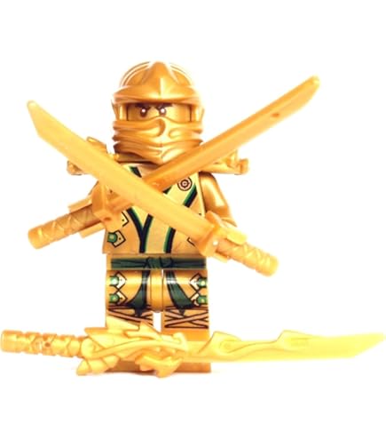 Lego Ninjago Jay ZX Minifigure with Armor and Katana Sword